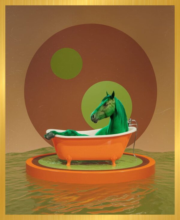 The Green Horse – Classic Frame