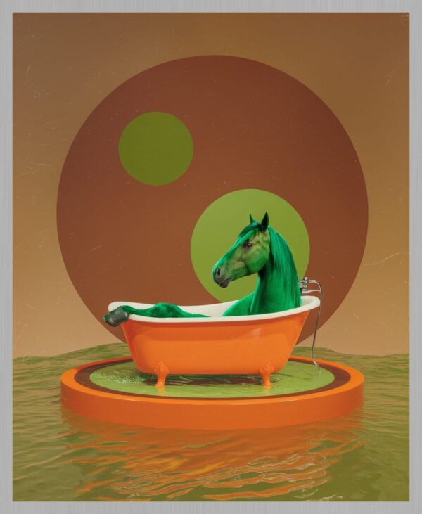 The Green Horse – Classic Frame