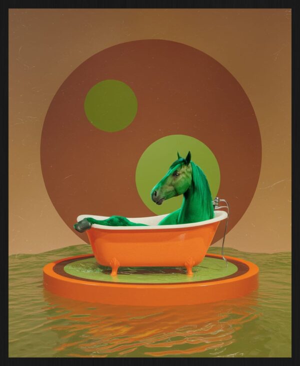The Green Horse – Classic Frame