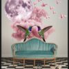 The Hummingbird Kiss – Aluminium Frame