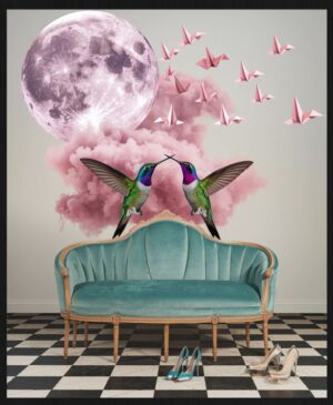The Hummingbird Kiss – Classic Frame