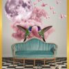 The Hummingbird Kiss – Aluminium Frame