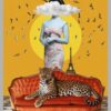 The Leopard and the Cloud Geisha – Classic Frame