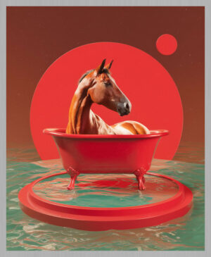 The Red Horse – Classic Frame