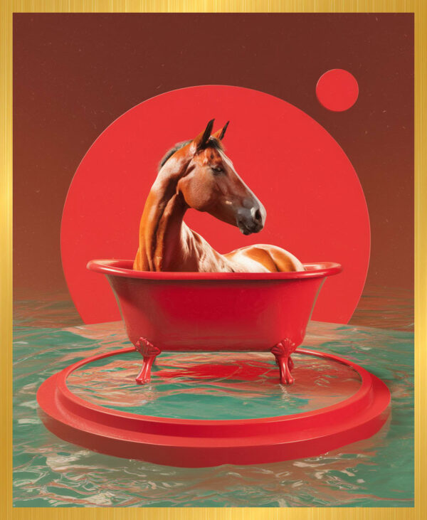 The Red Horse – Aluminium Frame