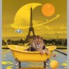The Cosmic Lion of Paris – Classic Frame