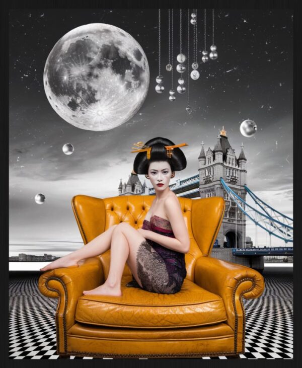 The Geisha’s Throne – Aluminium Frame