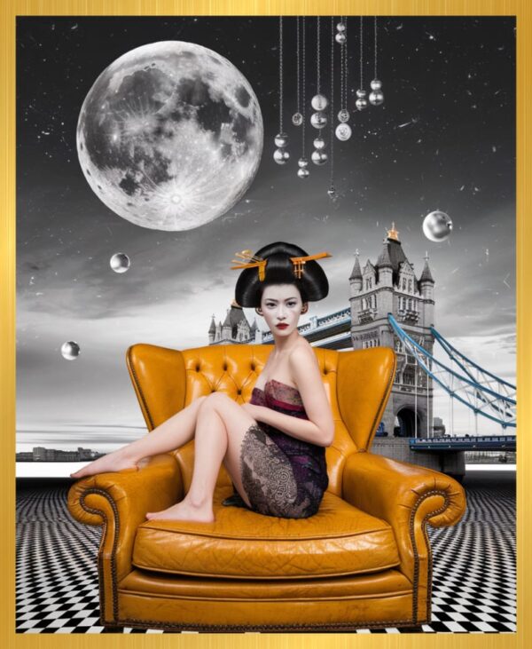 The Geisha’s Throne – Aluminium Frame