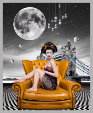The Geisha’s Throne – Aluminium Frame