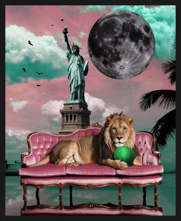 The Lion of Liberty – Classic Frame