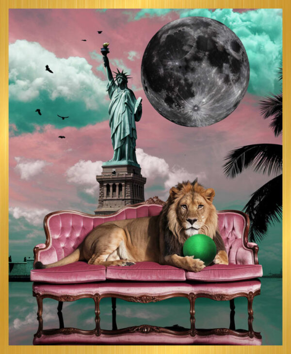 The Lion of Liberty – Classic Frame