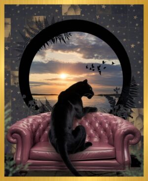 The Panther and the Portal of Dreams – Classic Frame