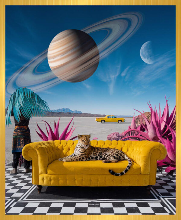 The Shaman and the Jaguar – Aluminium Frame