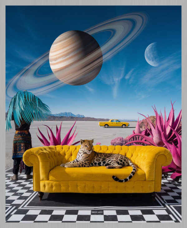 The Shaman and the Jaguar – Aluminium Frame